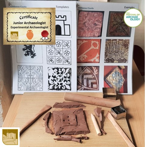 Junior Archaeologists - Medieval tile pottery workshop