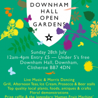 Downham Hall Open Gardens